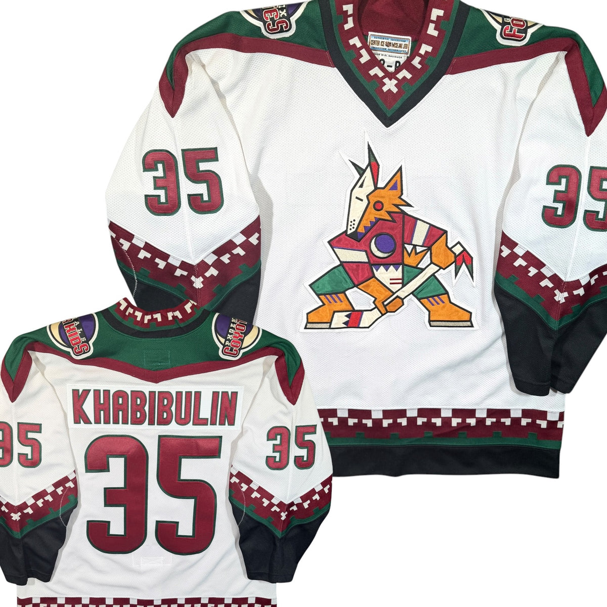 Nikolai Khabibulin Phoenix Coyotes Vintage Starter Authentic NHL Jersey - 52/Large