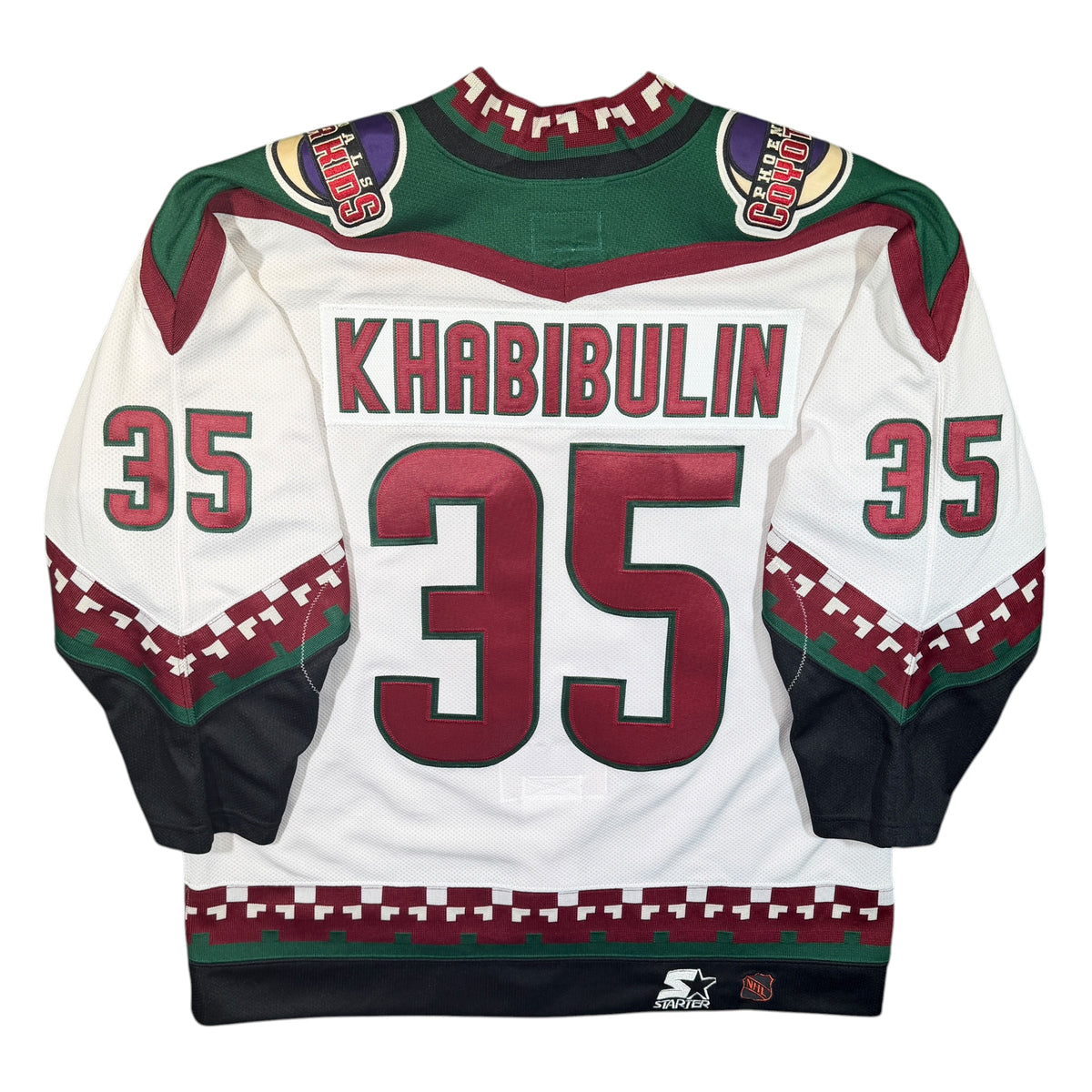 Nikolai Khabibulin Phoenix Coyotes Vintage Starter Authentic NHL Jersey - 52/Large