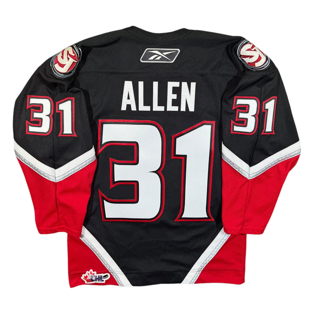 Jake Allen St. John’s Fog Devils Vintage Reebok QMJHL Jersey - Small