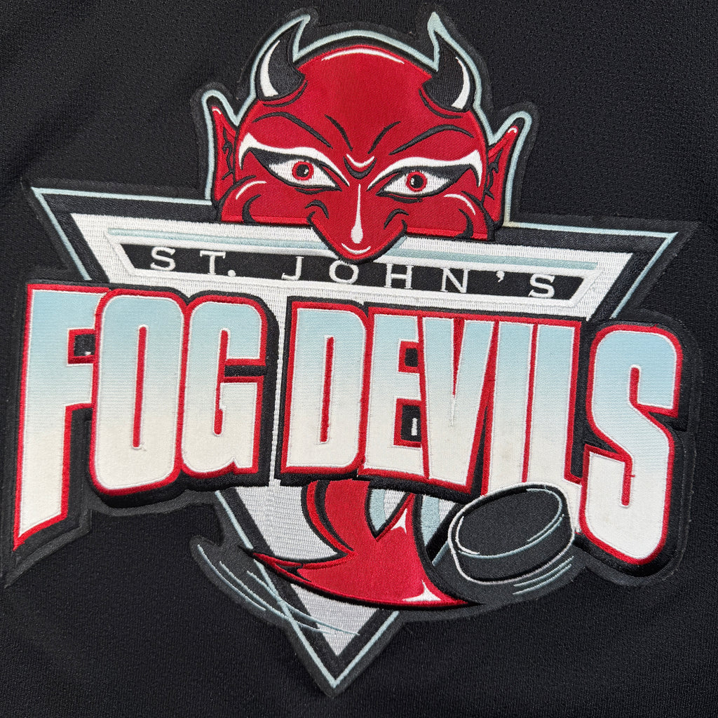 Jake Allen St. John’s Fog Devils Vintage Reebok QMJHL Jersey - Small