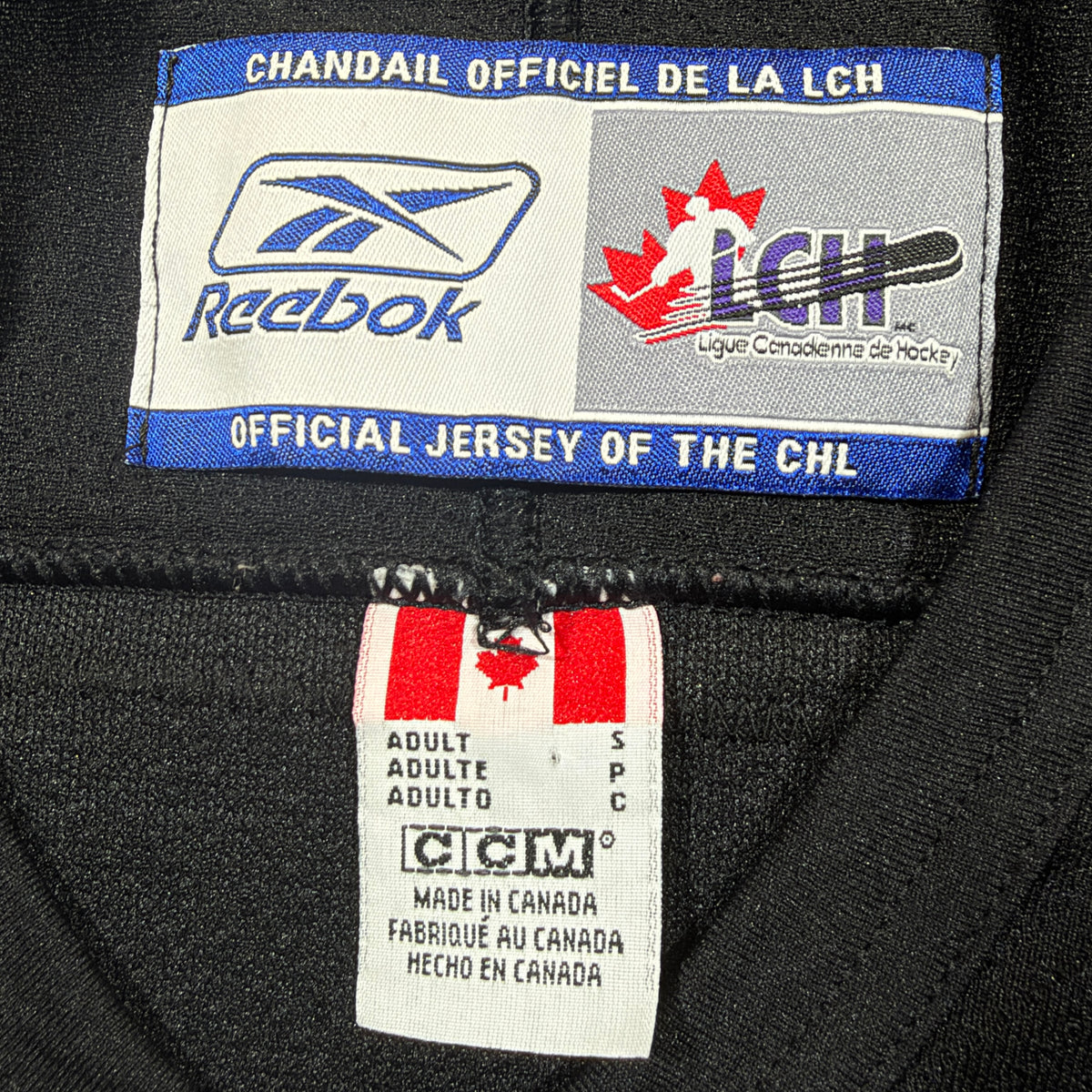 Jake Allen St. John’s Fog Devils Vintage Reebok QMJHL Jersey - Small