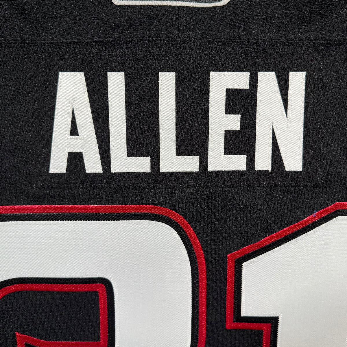 Jake Allen St. John’s Fog Devils Vintage Reebok QMJHL Jersey - Small